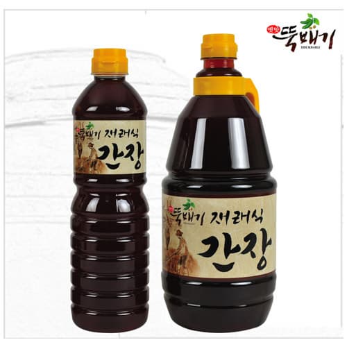 Traditional soy sauce